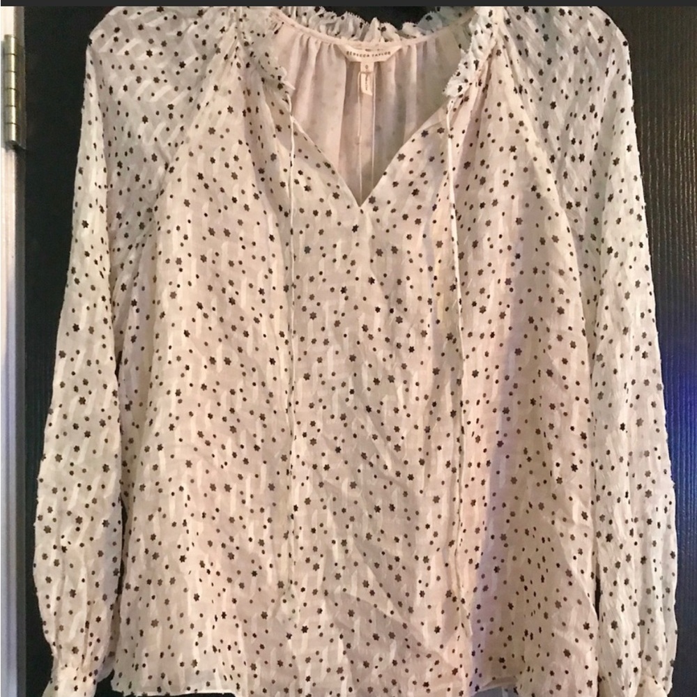Rebecca Taylor Ruffle Blouse